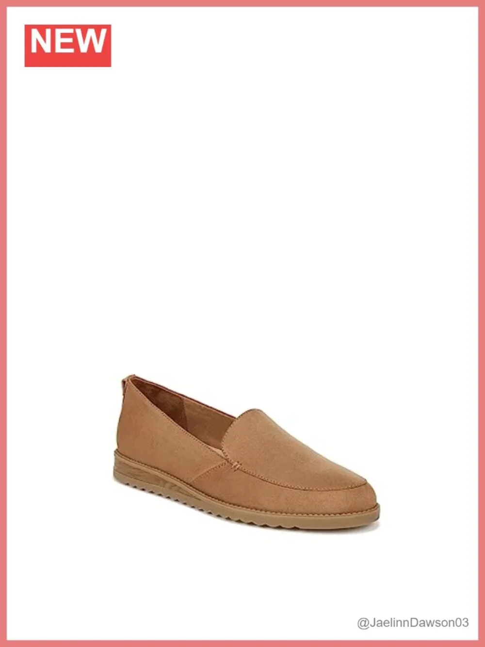 Faux Leather Slip On Loafer Wedge Cushioned Sustainable